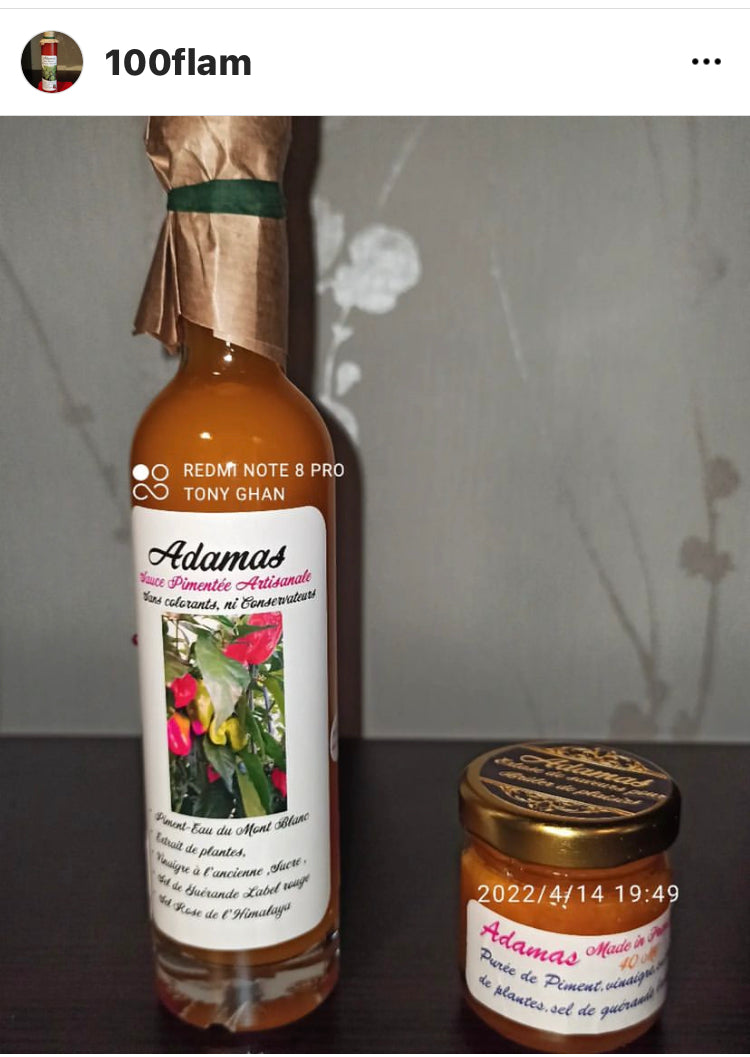 Offre duo liquide 50 Ml et pâte de piment